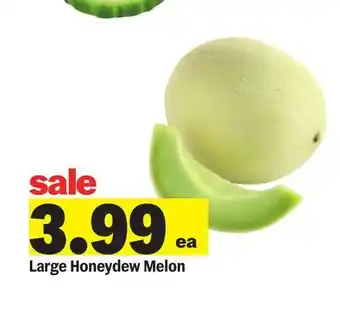 Meijer Large Honeydew Melon offer