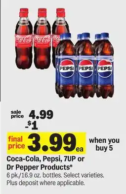 Meijer Coca-Cola, Pepsi, 7UP or Dr Pepper Products offer