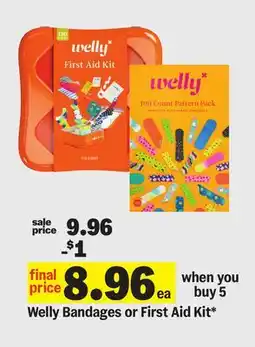 Meijer Welly Bandages or First Aid Kit offer