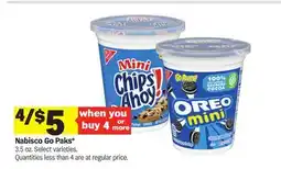 Meijer Nabisco Go Paks offer