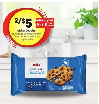 Meijer Meijer Cookies offer