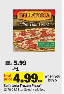 Meijer Bellatoria Frozen Pizza offer