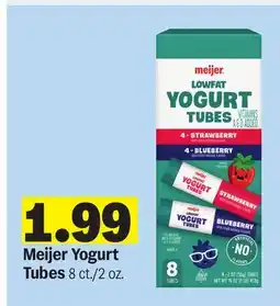 Meijer Meijer Yogurt Tubes offer