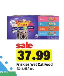 Meijer Friskies Wet Cat Food offer