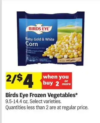 Meijer Birds Eye Frozen Vegetables offer