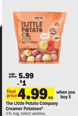 Meijer The Little Potato Company Creamer Potatoes offer