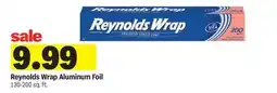 Meijer Reynolds Wrap Aluminum Foil offer