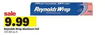 Meijer Reynolds Wrap Aluminum Foil offer