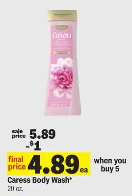 Meijer Caress Body Wash offer