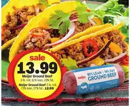 Meijer Meijer Ground Beef offer