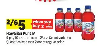 Meijer Hawaiian Punch offer