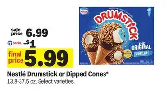 Meijer Nestlé Drumstick or Dipped Cones offer