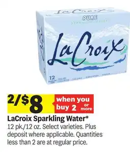 Meijer LaCroix Sparkling Water offer