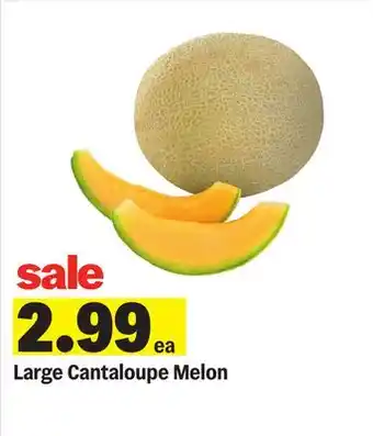 Meijer Large Cantaloupe Melon offer