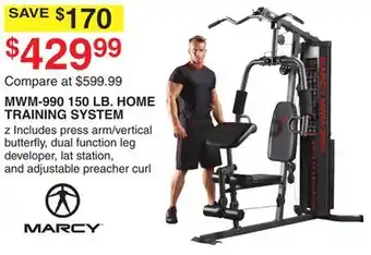 Dunham's Sports MWM-990 150 LB. HOME TRAINING SYSTEM offer