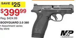 Dunham's Sports SMITH&WESSON BODYGUARD 2.0 380 offer