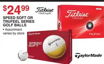 Dunham's Sports SPEED SOFT OR TRUFEEL SERIES GOLF BALLS offer