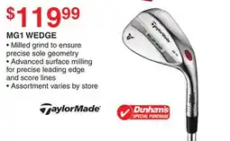 Dunham's Sports TAYLOR MADE MG1 WEDGE offer