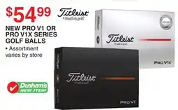 Dunham's Sports PRO V1 OR PRO V1X SERIES GOLF BALLS offer