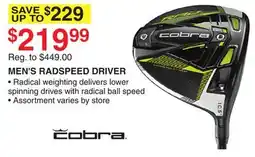 Dunham's Sports MEN'S COBRA RADSPEED DRIVER offer