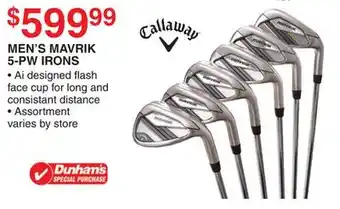 Dunham's Sports CALLAWAY MEN'S MAVRIK 5-PW IRONS offer