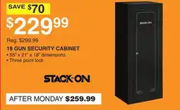 Dunham's Sports STACK-ON 18 GUN SECURITY CABINET offer