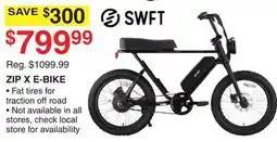 Dunham's Sports ZIP X E-BIKE offer