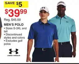 Dunham's Sports MEN'S POLO offer