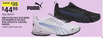 Dunham's Sports PUMA WOMEN'S VOLTAIC EVO ATHLETIC CASUAL SHOES offer