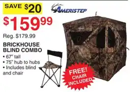 Dunham's Sports AMERISTEP BRICKHOUSE BLIND COMBO offer