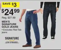 Dunham's Sports MEN'S SIGNATURE GOLD JEANS offer