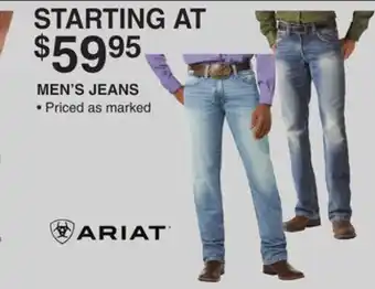 Dunham's Sports MEN'S JEANS offer