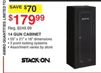 Dunham's Sports 14 GUN CABINET offer