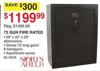 Dunham's Sports 72 GUN FIRE RATED offer