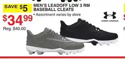 Dunham's Sports MEN'S LEADOFF LOW 3 RM RM BASEBALL CLEATS offer