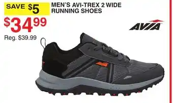 Dunham's Sports AVIA MEN'S AVI-TREX 2 WIDE RUNNING SHOES offer