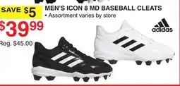 Dunham's Sports MEN'S ICON 8 MD BASEBALL CLEATS offer