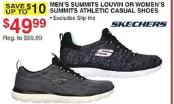 Dunham's Sports MEN LOUVIN OR WOMEN'S SUMMITS ATHLETIC CASUAL SHOES offer