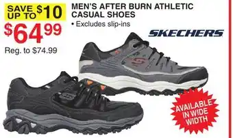 Dunham's Sports MEN'S AFTER BURN ATHLETIC CASUAL SHOES offer