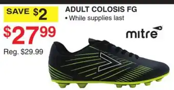 Dunham's Sports MITRE ADULT COLOSIS FG offer