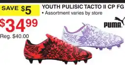 Dunham's Sports PUMA YOUTH PULISIC TACTO II CP FG offer