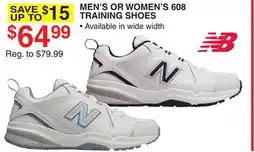 Dunham's Sports MEN'S OR WOMEN'S 608 TRAINING SHOES offer