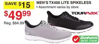 Dunham's Sports MEN'S TX400 LITE SPIKELESS offer