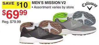 Dunham's Sports CALLAWAY MEN'S MISSION V2 offer