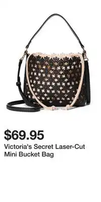 Victoria's Secret Victoria's Secret Laser-Cut Mini Bucket Bag offer