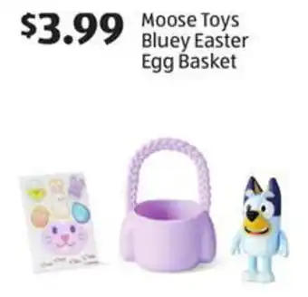 Aldi Moose Toys Bluey Easter Egg Basket offer