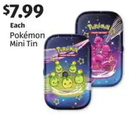 Aldi Pokémon Mini Tin offer