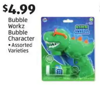 Aldi Bubble Workz Bubble Character offer