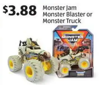 Aldi Monster Jam Monster Blaster or Monster Truck offer