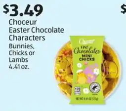 Aldi Choceur Easter Chocolate Characters offer